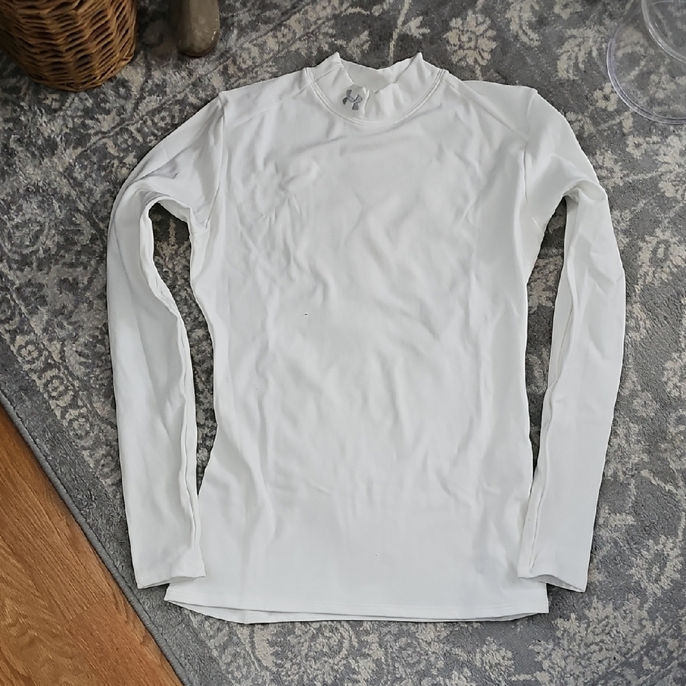 Women's White Long Sleeve Top